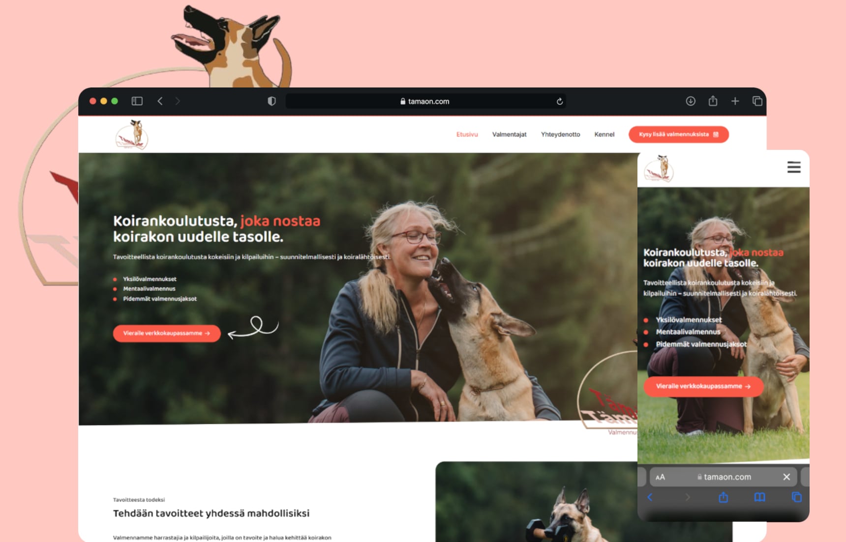 Tämä on Valmennus — WebDemo